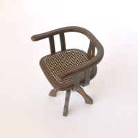 Desk Chair Art Deco (Captains Chair)